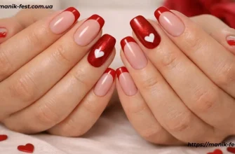 Манікюр на день Валентина допомагає висловити внутрішні почуття