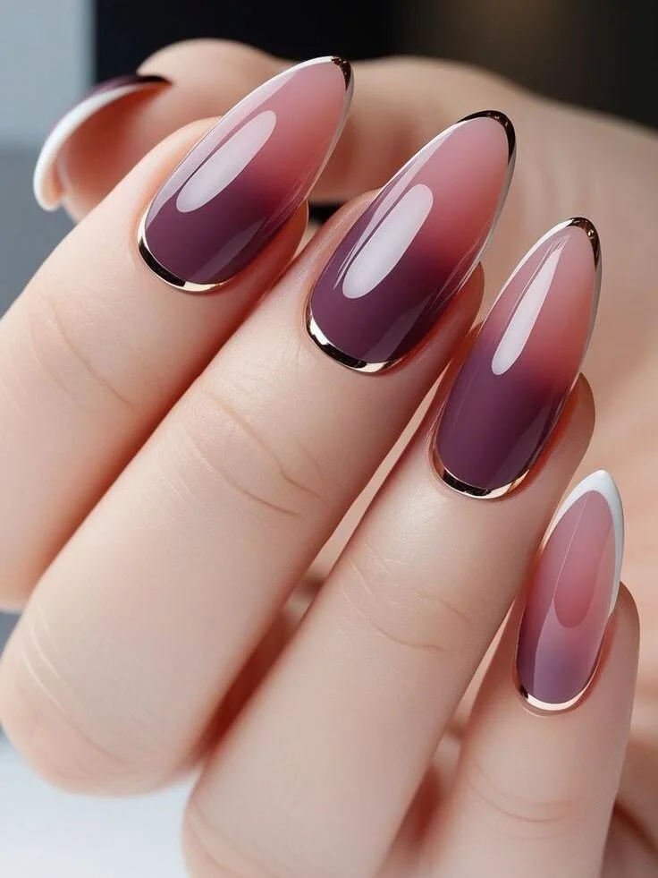 Градієнт на день матері в фіолетових кольорах