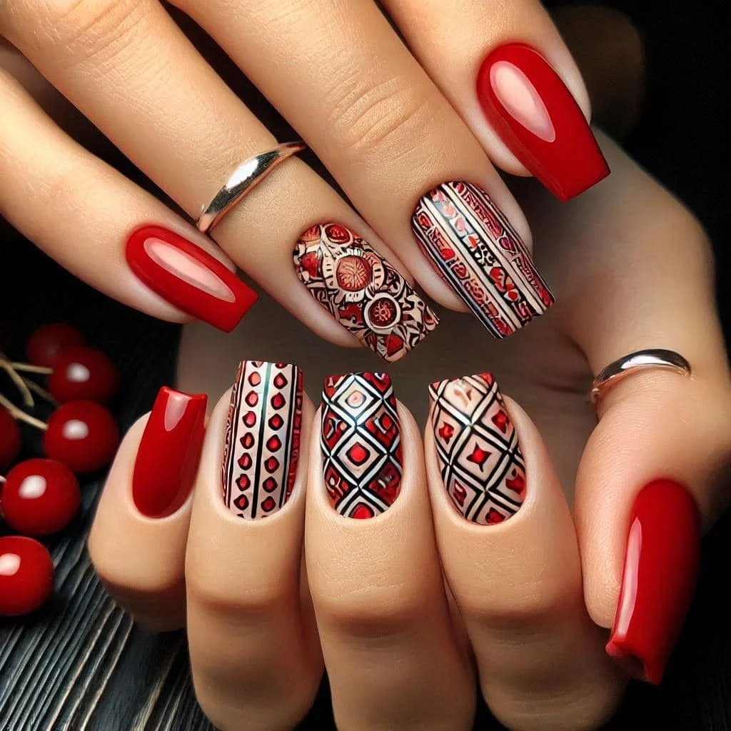 Український етно-манікюр від штучного інтелекту